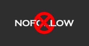 Nofollow tag management