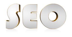 SEO in Bold Letters