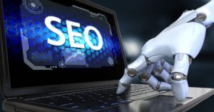 SEO and AI concept